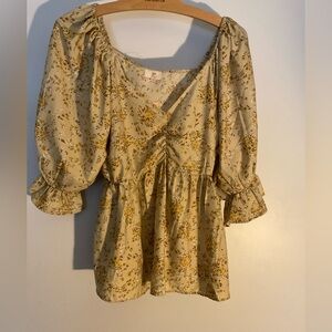 Girl Soul femme FLORAL  blouse NWT
